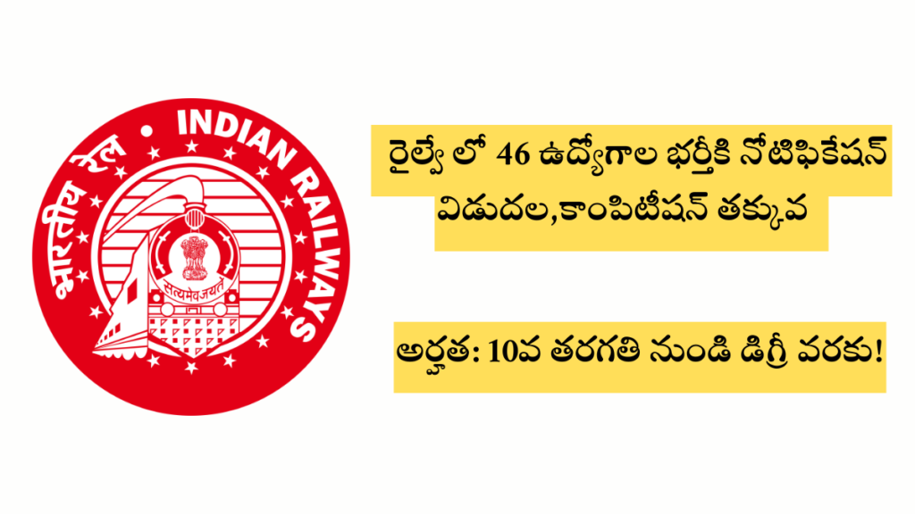 Railway Recruitment 2024 - 46 Sports Quota Jobs – రైల్వే ఉద్యోగాలు