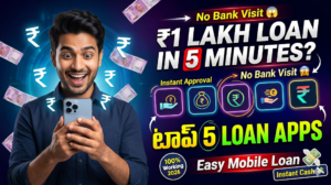 Top 5 loan apps for 1 lakh Easy Mobile Loan (2026 Guide)